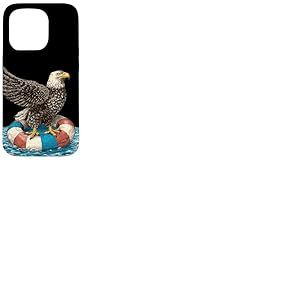 F&ecirc;te de Vacances &agrave; la Piscine avec ce Look d'aigle pour Les Fans de Bague Coque pour iPhone 15 Pro