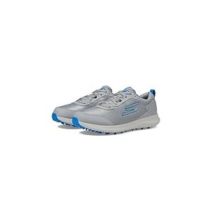 Skechers Max Fairway 4 Chaussures de Golf l&eacute;g&egrave;res et sans Crampons pour Homme, Gris/Bleu, 11.5 Wide