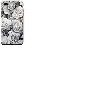 Fleurs Nature Peinture à l'huile Fleurs Roses Coque pour iPhone 7 Plus/8 Plus