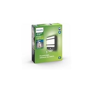 Philips myGarden Petronia Applique murale d'ext&eacute;rieur &agrave; LED avec d&eacute;tecteur de mouvement Anthracite 2700 K