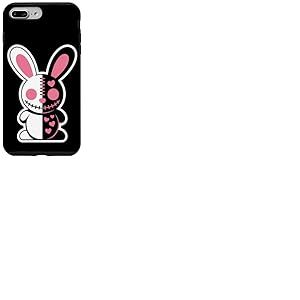 Lapin Li&egrave;vre Lapin Grunge Kawaii Goth Coque pour iPhone 7 Plus/8 Plus