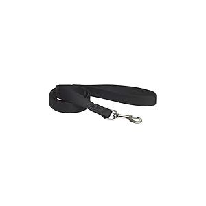 CHAPUIS SELLERIE SLA140 Laisse pour Chien Sangle Nylon Noir Largeur 15 mm, Longueur 120 m taille S