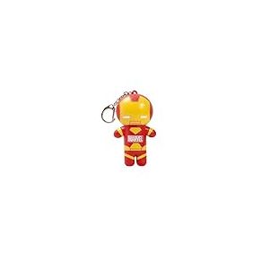 Lip Smacker Marvel Collection, Baume à Lèvres Iron Man pour Enfants avec Porte-Clés, Hydratant et Rafraîchissant, Blister Unique