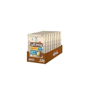 ultima Nourriture pour Petits Chiens Mini Junior au Poulet, Lot de 8 x 800 g, Total : 6,4 kg