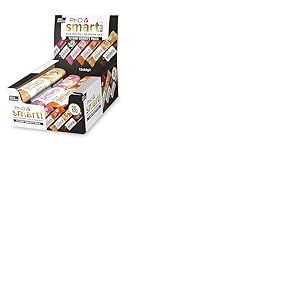 PhD Nutrition Smart Bar Barre Protéinée Variétés Mixtes 12x64g - Snack Haute Protéine avec 20g de protéines et peu de sucre, Barre protéinée macro-friendly