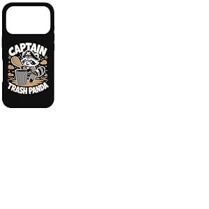 Captain Trash Panda Raton Laveur Pirate Voile Nautique Coque pour iPhone 17 Pro