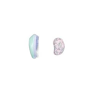 Tangle Teezer Brosse d&eacute;m&ecirc;lante pour cheveux fins et fragiles & Original Mini Brosse &agrave; cheveux licorne-en-ciel pour enfants