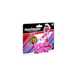 Power Rangers: RPG Dice Set Pink - Jeu de R&ocirc;le - Jeu de D&eacute;s - Renegade Game Studios