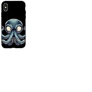 Déguisement Amusant de Pieuvre pour Adultes et Enfants Coque pour iPhone X/XS