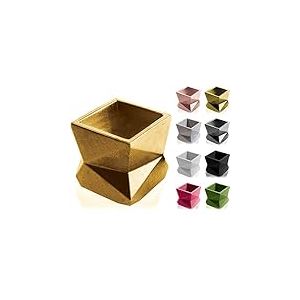 CONCRETTE Pot de Fleurs en Ciment, Cache-Pot Moderne en béton No3 Ø 7,5 cm
