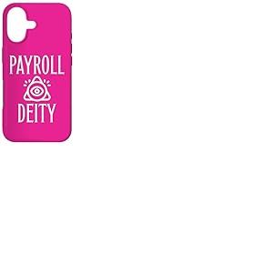 Payroll Deity Ressources humaines Feuille de Temps Bureau Professionnel Coque pour iPhone 17