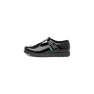 Kickers Fragma T-Bar, Ballerines b&eacute;b&eacute; Fille, Noir (Black Blk), 26 EU