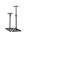 Gator Frameworks - GFW-SPK-SM50 - paire de pied pour moniteur de studio