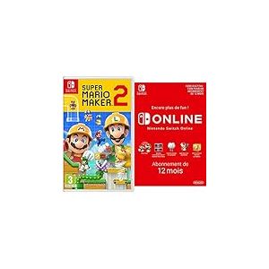 Super Mario Maker 2 [Nintendo Switch] + Switch Online 12 Mois [Download Code]
