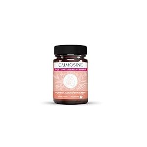 Calmosine Post-Partum Allaitement – Complément Alimentaire – 60 Gélules – Vitamines C, Magnesium, Oméga 3 – Fabriqué en France