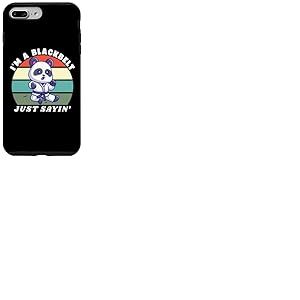 I'm A Blackbelt Just Sayin, Panda Karaté, Arts Martiaux Panda Coque pour iPhone 7 Plus/8 Plus