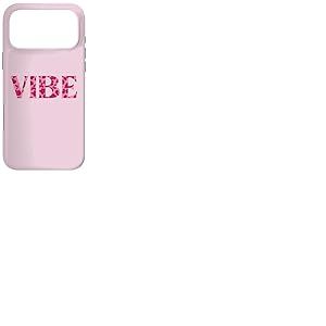 Vibe Lettres imprim&eacute;es l&eacute;opard Rose Coque pour iPhone 17 Pro Max