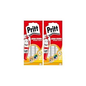 Henkel Points d'attache Pritt Multi-Fix 130 pièces, pastilles adhésives universelles Multi-Tack, détachables, Manipulation Propre, réutilisables, sans solvants