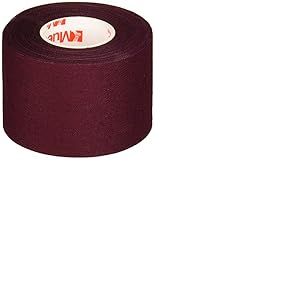 Mueller Lot de 2 rouleaux de ruban adh&eacute;sif athl&eacute;tique, 3,8 cm x 9,1 m, marron