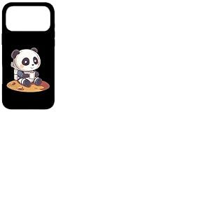 Panda Astronaute avec caf&eacute; Astronaute de l'espace Panda Coque pour iPhone 17 Pro Max