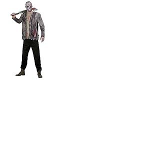 Smiffys Friday the 13th, déguisement de Jason Voorhees, Veste avec haut intégré et masque de hockey