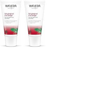 WELEDA - Gel gingival à la Sauge - Soin des gencives sensibles - Améliore la résistance des tissus gingivaux - NATRUE* - 30ml (Lot de 2)