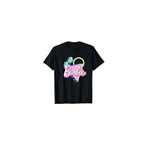 Barbie Logo rétro des années 90 Rose Vif T-Shirt