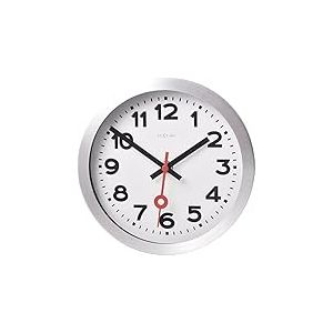 NeXtime 3998ar Station Horloge Verre Blanc