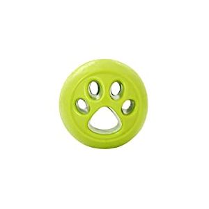 Planet Dog Jouet à friandises pour Chien Nooks - en Orbee-Tuff - Empreinte de Patte - Vert