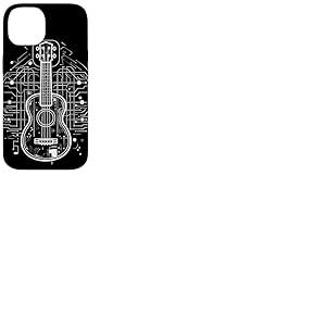 Ukulélé Dessin Timple Guitalele Coque pour iPhone 14