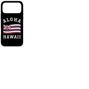 Drapeau Vintage Aloha State of Hawa&iuml; Hi Island Grunge Coque pour iPhone 17 Pro Max