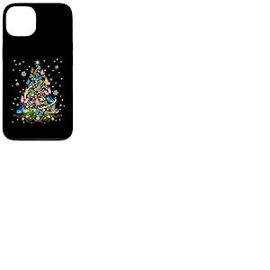 Papillon Sapin de No&euml;l Lumi&egrave;res Fille Pyjama Papillon Coque pour iPhone 13
