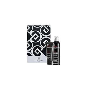 Collistar Coffret cadeau pour homme, mousse &agrave; raser 200 ml + baume apr&egrave;s-rasage 100 ml, coffret cadeau de rasage, peau sensible, hydratant et apaisant, sans alcool