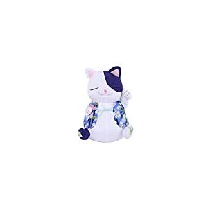lachineuse Chat Japonais en Tissu - Teinte Bleue