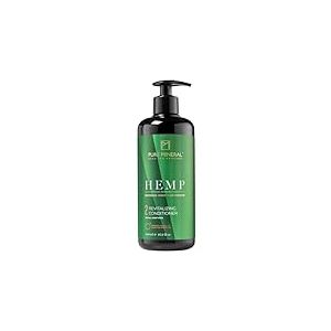 Pure Mineral - Apr&egrave;s-Shampooing au Chanvre pour Cheveux Revitalis&eacute;s - Hydratant, Fortifiant, Min&eacute;raux de la Mer Morte - Sans sulfates, parab&egrave;nes, petrolates - 500ml