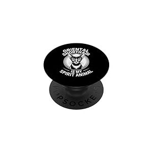 Oriental Shorthair Spirit Animal Funny Oriental Shorthair PopSockets PopGrip Adh&eacute;sif