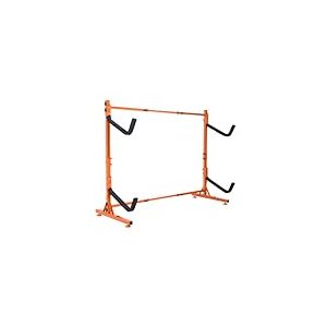 VEVOR Support pour Kayak Autoportant, Porte-Kayak Capacit&eacute; 2PCs Cano&euml; Paddle Sup, Rack pour Planche &agrave; Pagaie en Acier Robuste avec Bras Rembourr&eacute;s Largeur R&eacute;glable, Charge 79 kg, pour Rangement Surf