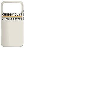 Chubby Guys Cuddle Better Drapeau Gay Bear Pride Coque pour iPhone 17 Pro Max