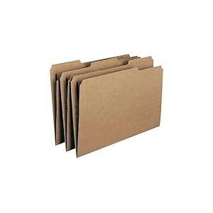 Smead Fermeture dossiers de fichiers, 1 Fermeture, renforc&eacute; 1/3-Cut Tab, Legal Size, kraft, 50 par bo&icirc;te (19834)