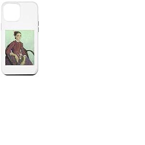 Tableau La Mousmé assis dans une chaise en canne de Vincent Van Gogh Coque pour iPhone 12 Pro Max