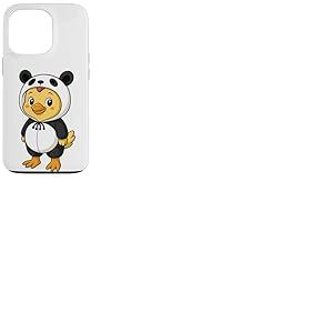 Costume Kawaii Poulet en Panda pour Filles et Enfants Amateurs de Poulet Coque pour iPhone 13 Pro