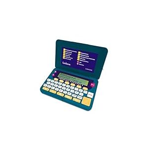 Lexibook Dictionnaire électronique Officiel du Scrabble ODS9, Larousse FISF, Format Ergonomique, Large Touches, Arbitre, correcteur d’orthographe, définitions, à Piles, Vert/Bleu, SCR9FRLXB