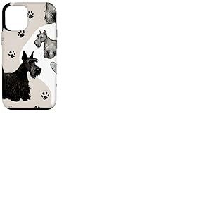 Coque pour iPhone 15 Beau motif chien terrier écossais