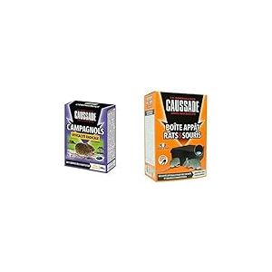 Caussade KIT Rats/Souris Appâts + Boîte Appât