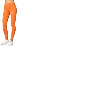 Merry Style Legging Long Pantalon Tenue de Sport Vêtement Femme MS10-143 - Orange - Taille 42 (Taille du producteur: L)