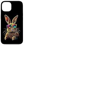 Lapin avec Lunettes de Soleil Lapin des Champs Doux Lapins Coque pour iPhone 13