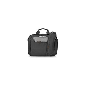 EVERKI Advance sacoche ordinateur 18,4" – mallette business pour femme et homme, idéale pour le voyage, sac ordinateur robuste type messenger – Noir (EKB407NCH18)