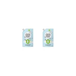Marcel's Green Soap - Recharge de savon pour les mains 0% - Pour les peaux sensibles - Hypoallerg&eacute;nique - Recharge de savon liquide - Vegan - 500 ml (Lot de 2)