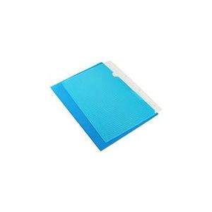 Q-Connect 10872 Pochette Coin Polypropyl&egrave;ne Eco 12/100e Lot de 100 Vert