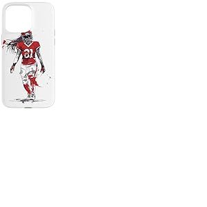 Football américain Fille Sport de Plein air Coque pour iPhone 15 Pro Max